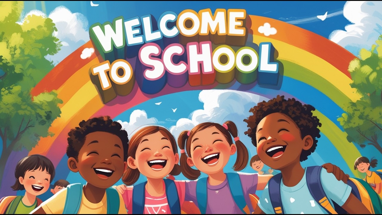 🎒📚 The School Time Song for Kids | Fun Learning & Classroom Adventure 🎶✨