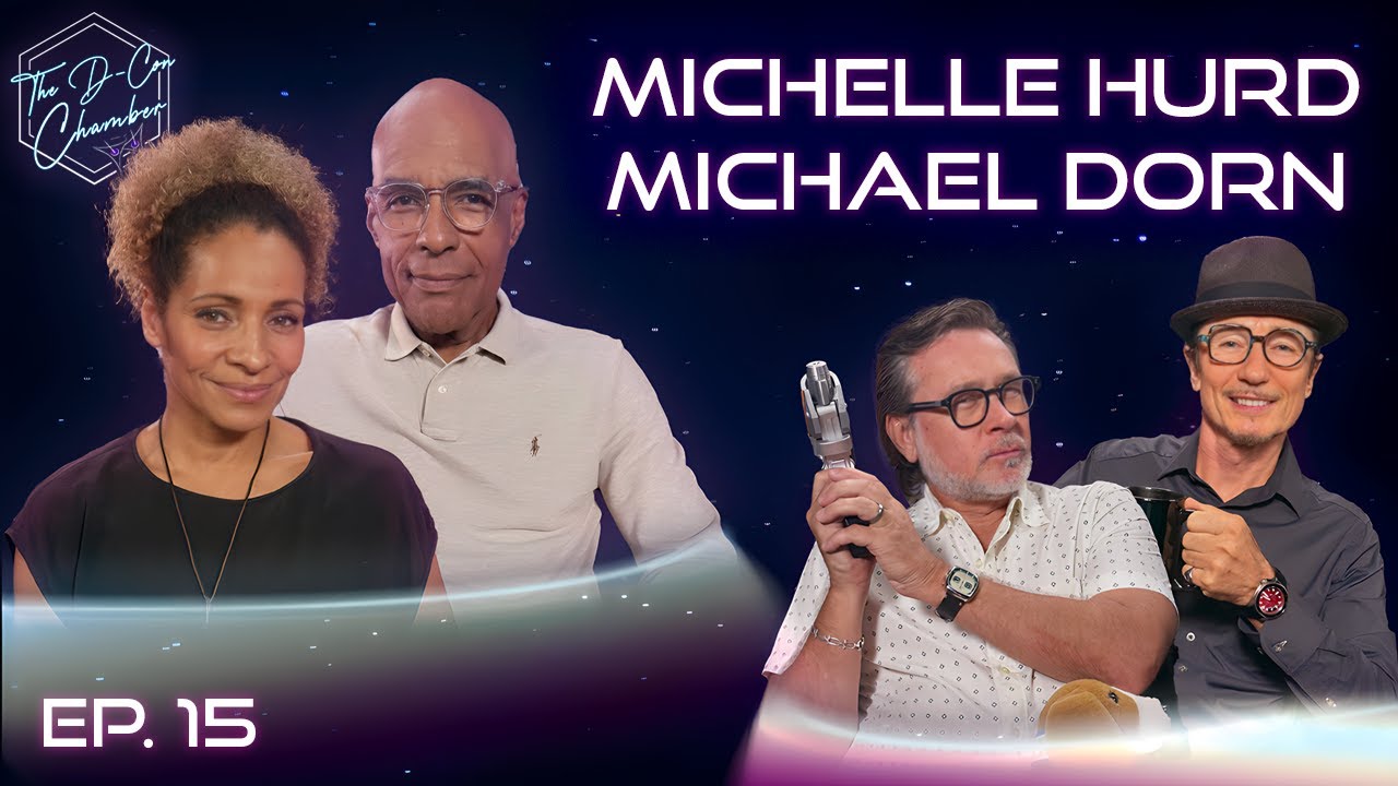 Michelle Hurd & Michael Dorn - The D-Con Chamber interview with Connor Trinneer and Dominic Keating