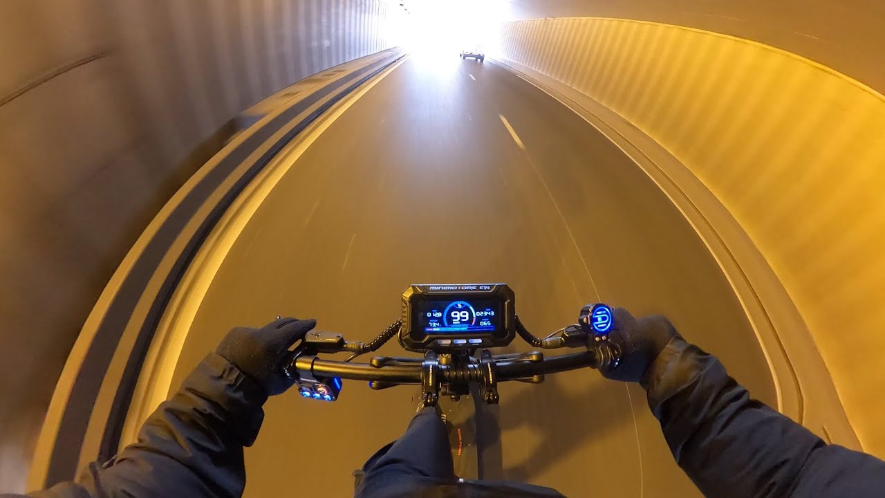 RIDE EN DUALTRON THUNDER 2 sur les quai de Seine (100KMH)