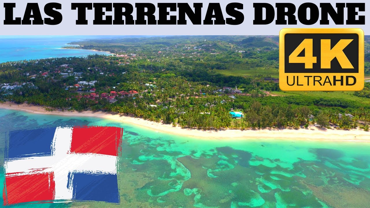 Las Terrenas Samana  Dominican Republic 4K Drone