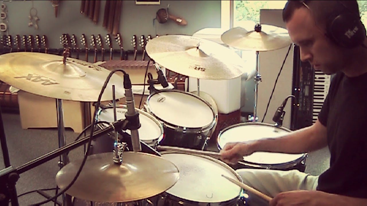 Irish Reel on Drum Set - Solas - (Drum Cover)