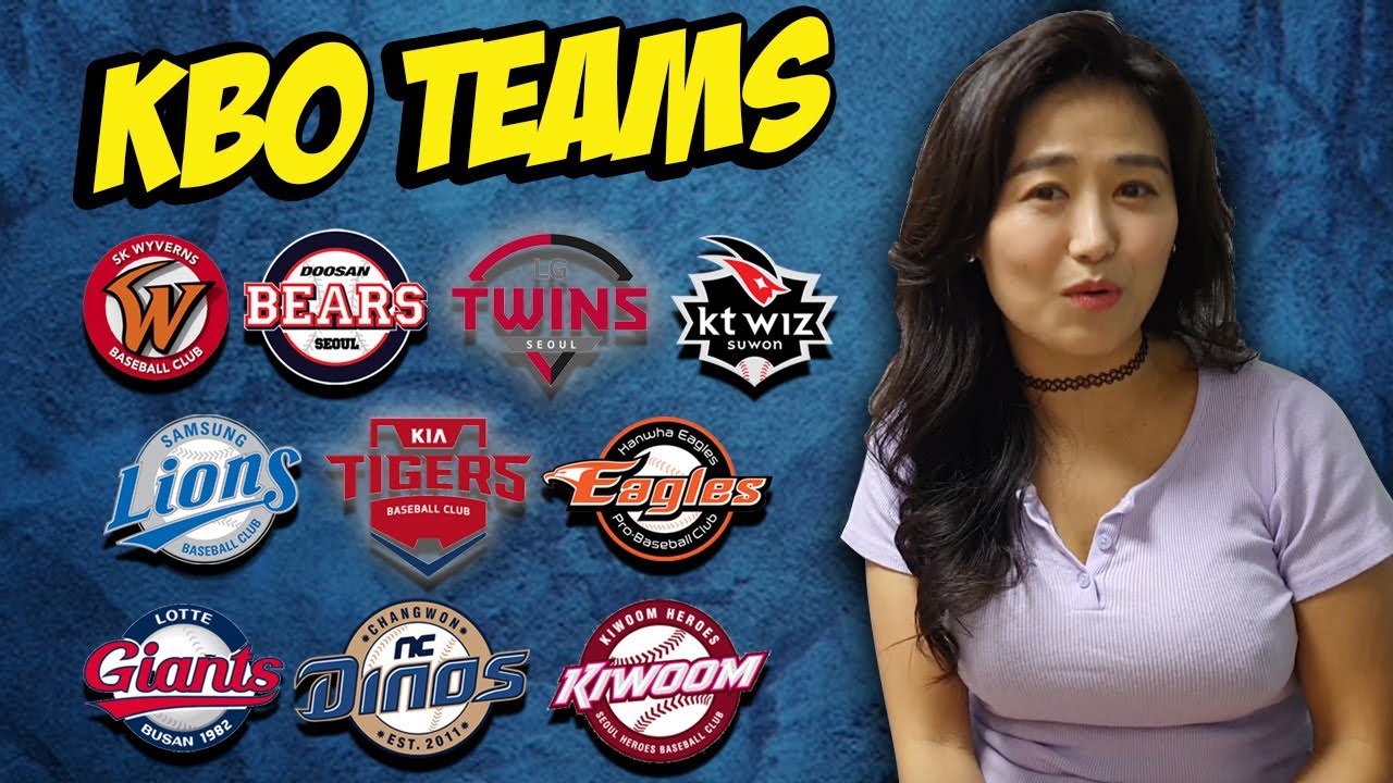 Korean Baseball Teams (#KBO)