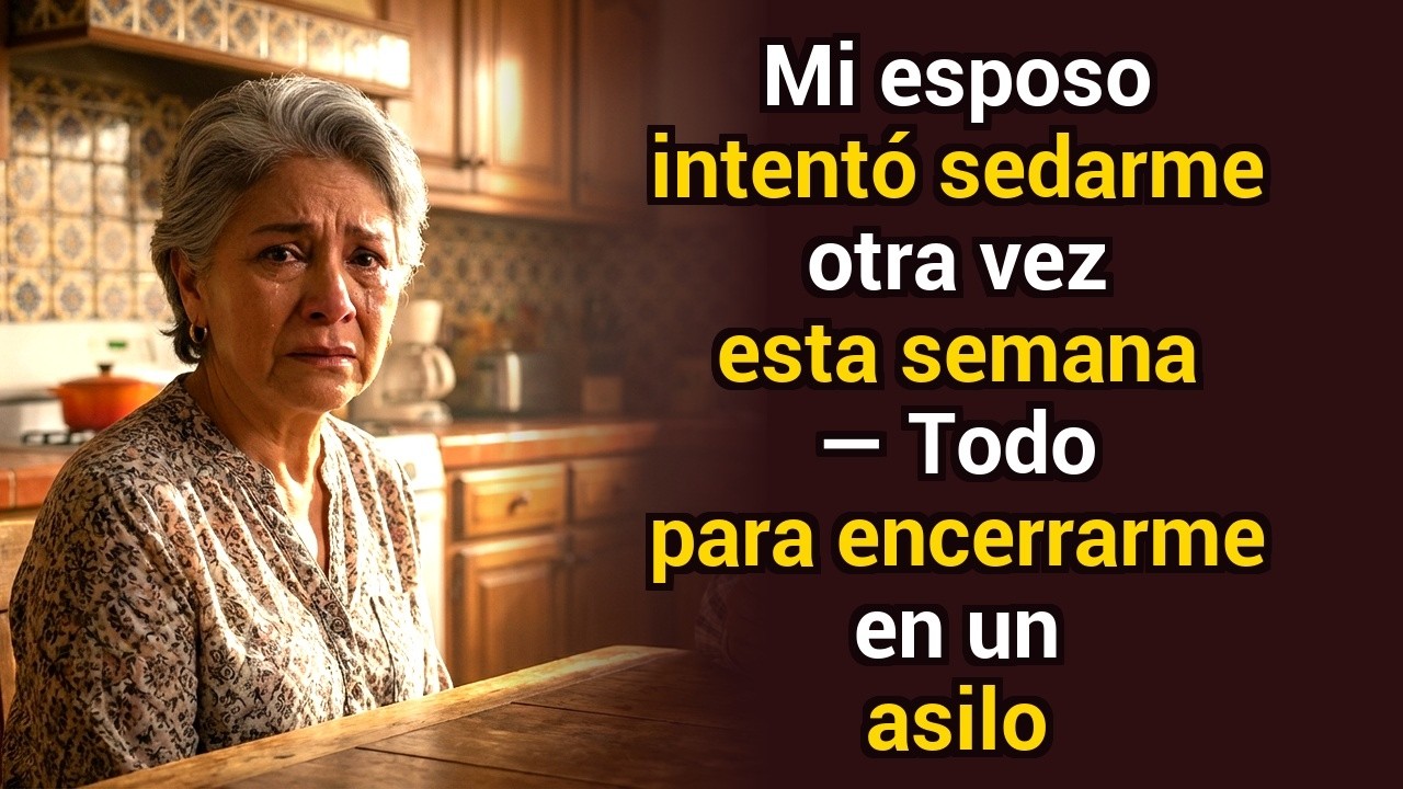 Mi esposo intentó sedarme otra vez esta semana — Todo para encerrarme en un asilo