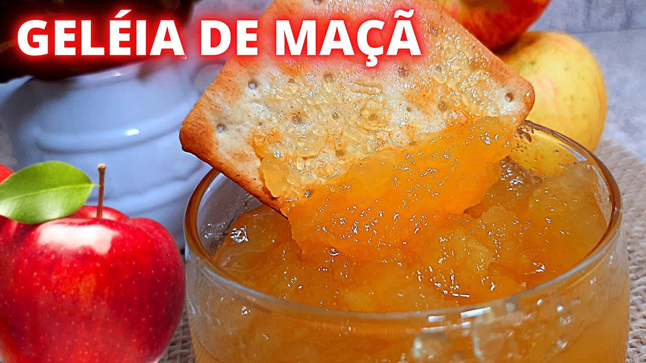 COMO FAZER GELEIA DE MAÇÃ - RECEITA COMPLETA E MUITO FÁCIL DE FAZER NA CASA DA LILY!