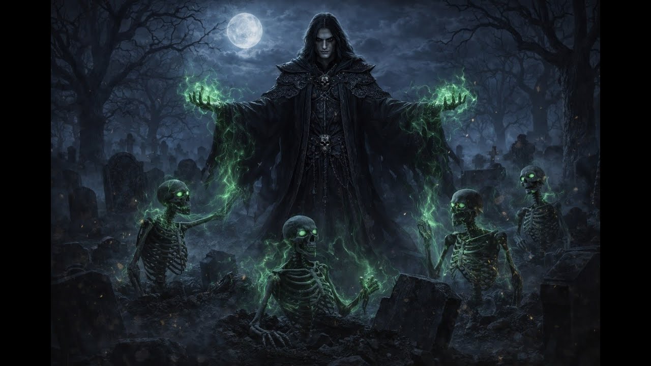 NECROMANCER | Dungeons & Dragons Role Music – Dark Rituals & Undead Fantasy (1 Hour)