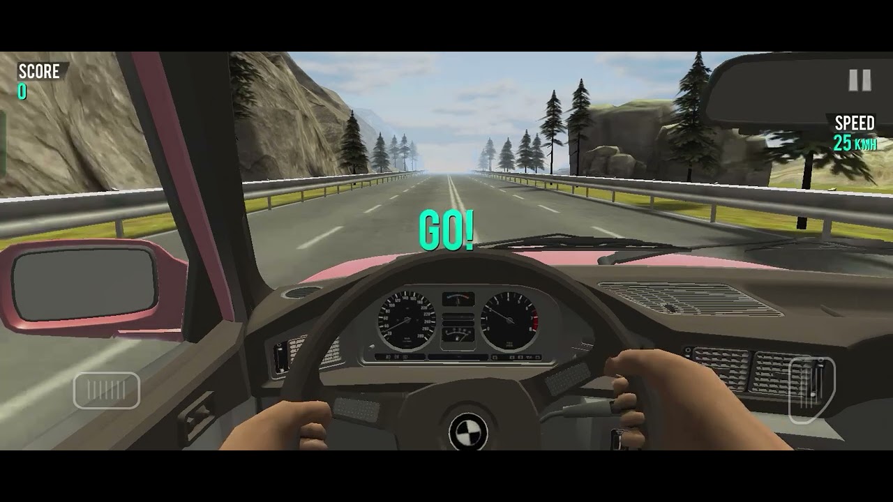 racing in car 2 🤯