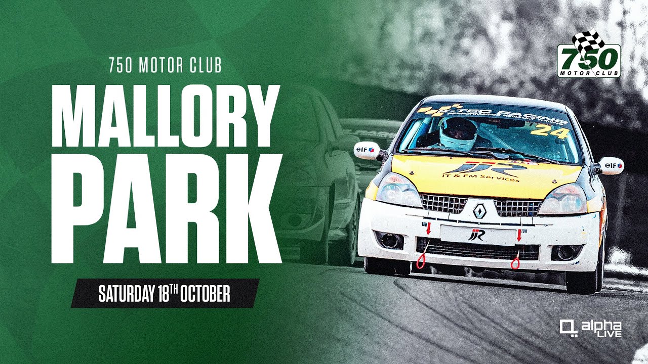 Mallory Park | 750 Motor Club | Saturday 18th October 2025