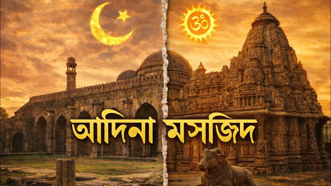 আদিনা মসজিদ, নাকি অদিনাথ মন্দির ? | #adinamasjid #adinamosque #malda #touristplace #sagarkadir