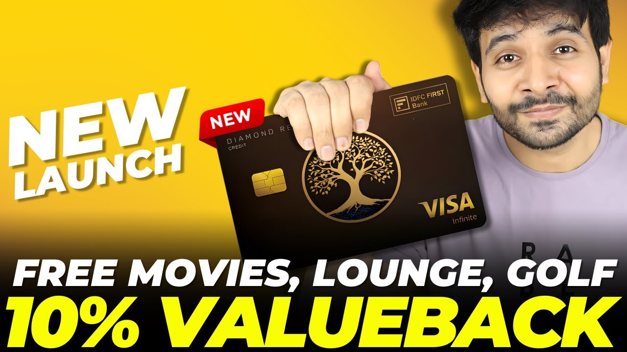 New IDFC First Credit Card Launched | Free Movies, Golf, Lounge and More