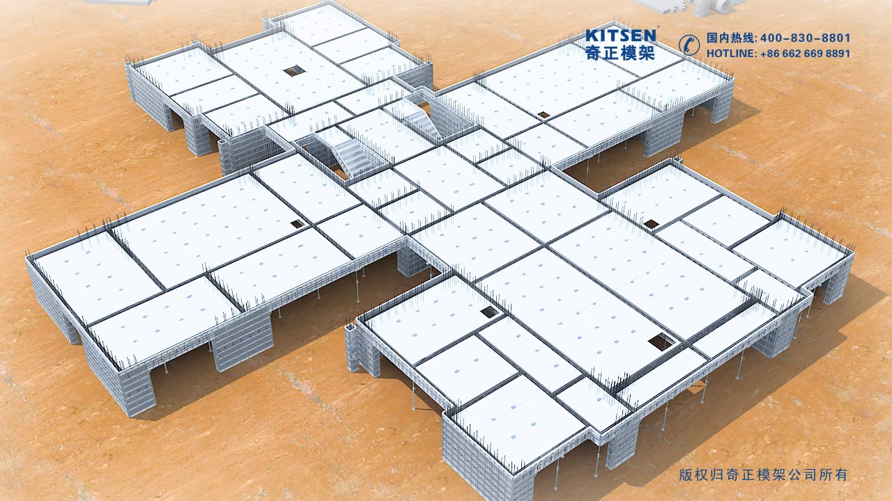 Kitsen Easyform Aluminum Formwork system