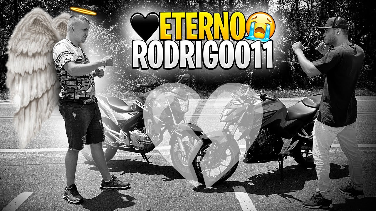 HOMENAGEM AO MEU AMIGO RODRIGO011 NUNCA SER&Aacute; ESQUECIDO🖤😭