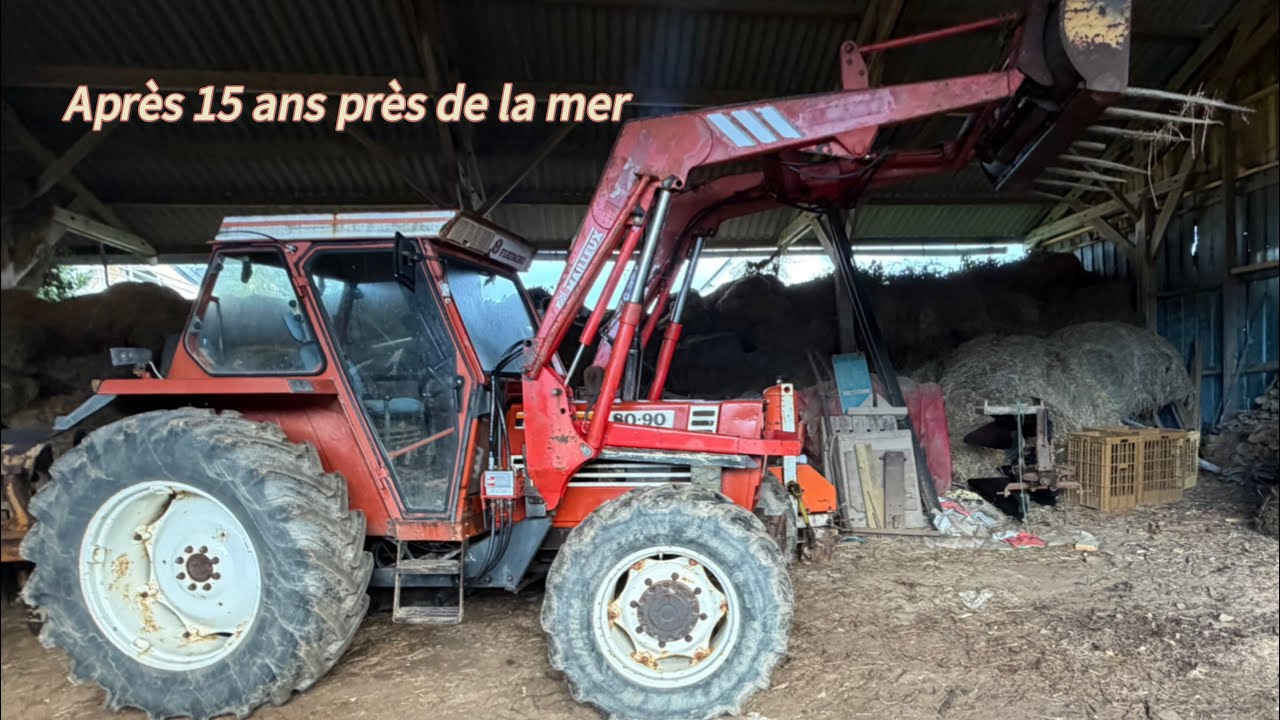 Début de la rénovation d’un Fiat 8090 resté 15 ans près de la mer