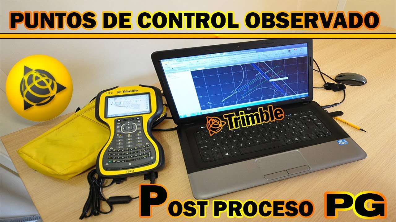 Como Calcular puntos en Trimble Bussiness Center (post proceso)