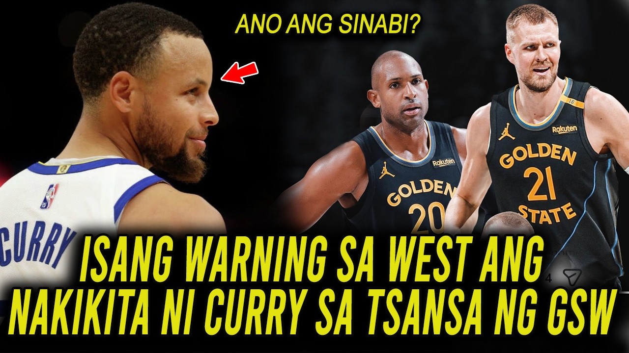 ISANG WARNING SA WEST ANG SINABI NI CURRY SA WARRIORS! ANO ANG MALAKING ADVANTAGE SA 7 GAME SERIES?