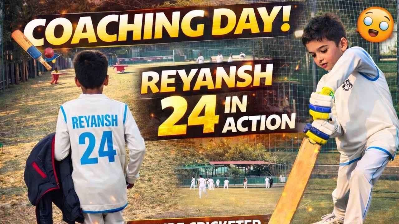 #38 Reyansh Cricket Coaching Day 🏏 | Practice Session Highlights | 07 February 2026