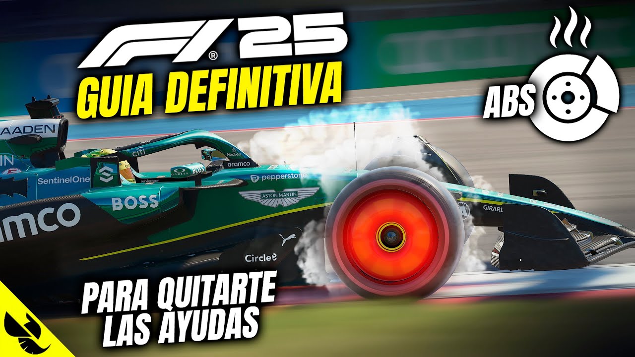 ¿Cómo QUITAR AYUDA de ABS en F1 25? ⛔ GUIA SIN AYUDAS #2
