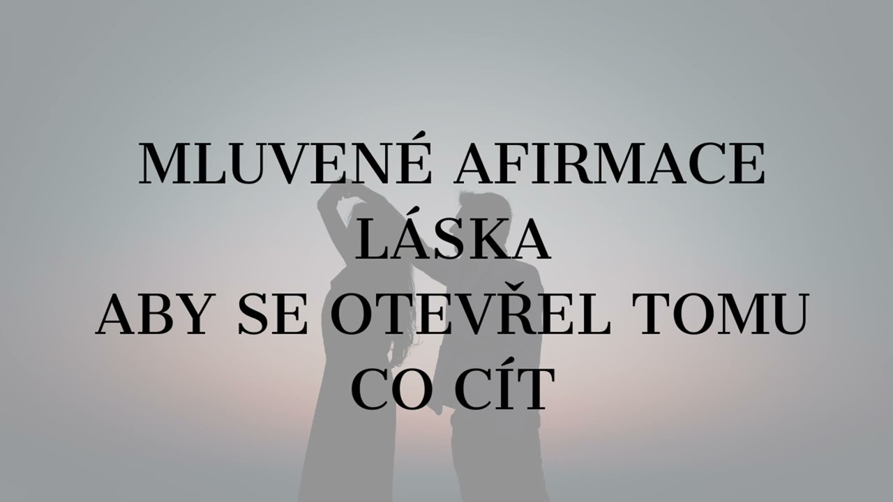 Mluvené afirmace LÁSKA A CITY💖 / Vztah, Partner 