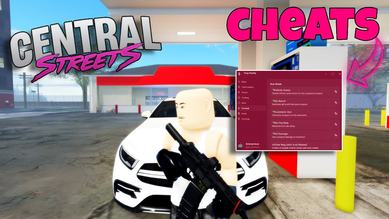 Я использовал ХАКИ на Центральных улицах Roblox...