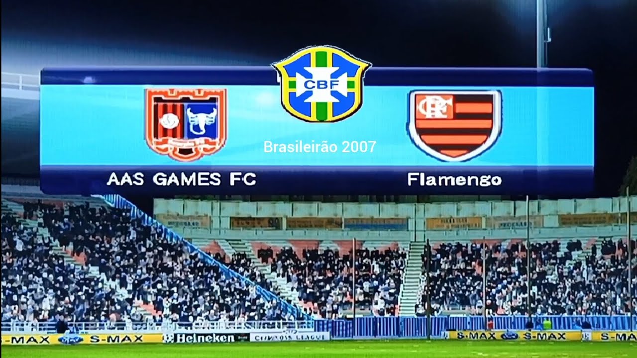 AAS GAMES x FLAMENGO | 26ªRodada do Brasileirão | 1ªTemporada | League | Tut WE10 Vers brazukas06