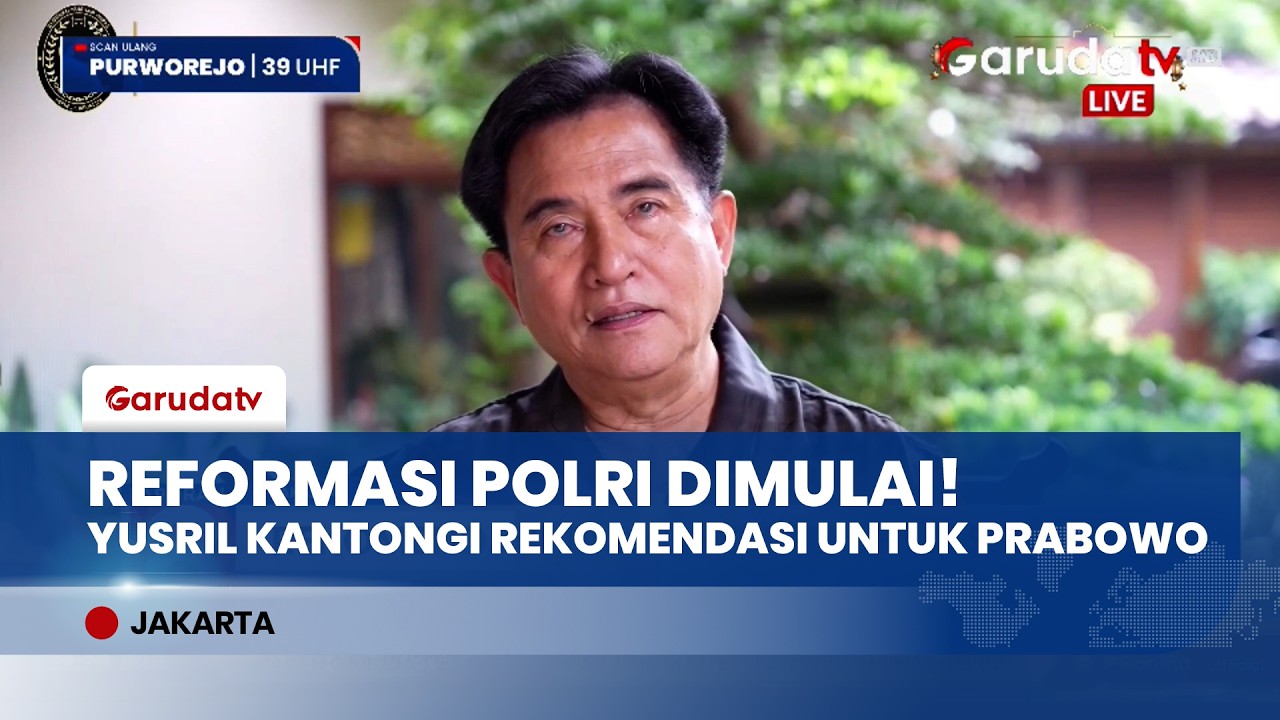 Babak Baru Polri! Yusril Serahkan Rekomendasi Final Reformasi Kepolisian ke Presiden Prabowo