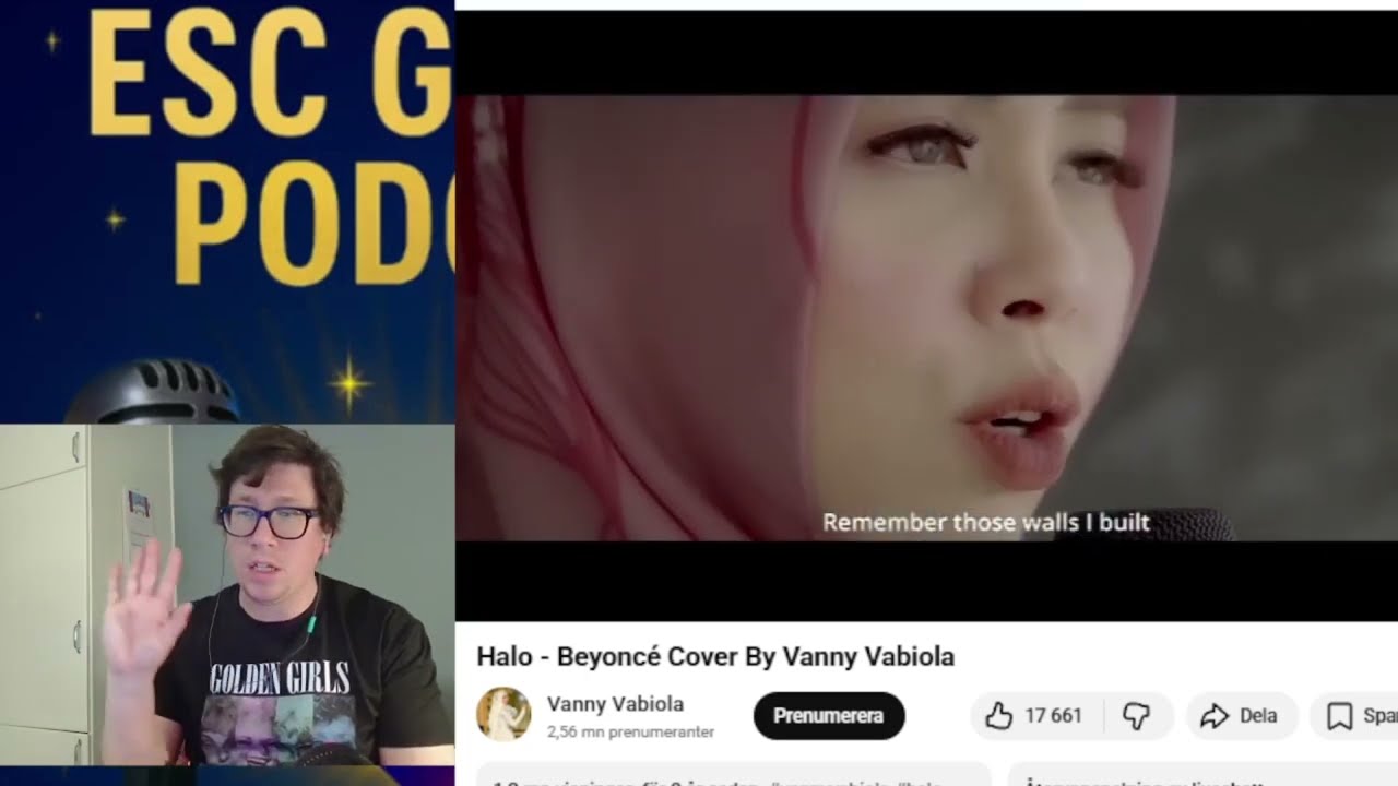 Halo - Vanny Vabiola (кавер на песню Бейонсе) #реакция #vannyvabiola