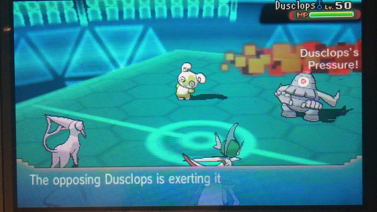 Pokemon ORAS Random Wifi Battle #137 Gallade Espeon Sweep