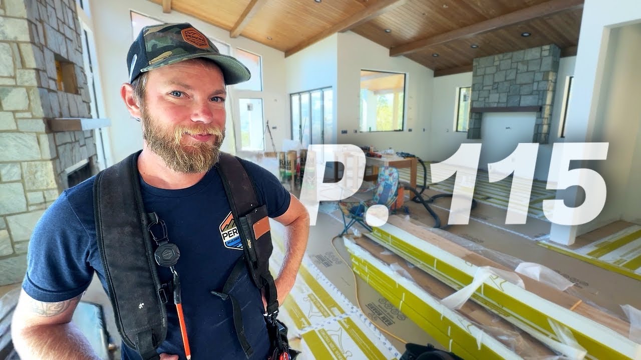 Строительство современного дома МЕГА-размера P115