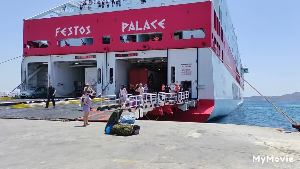Festos Palace in Milos port 29/6/2023