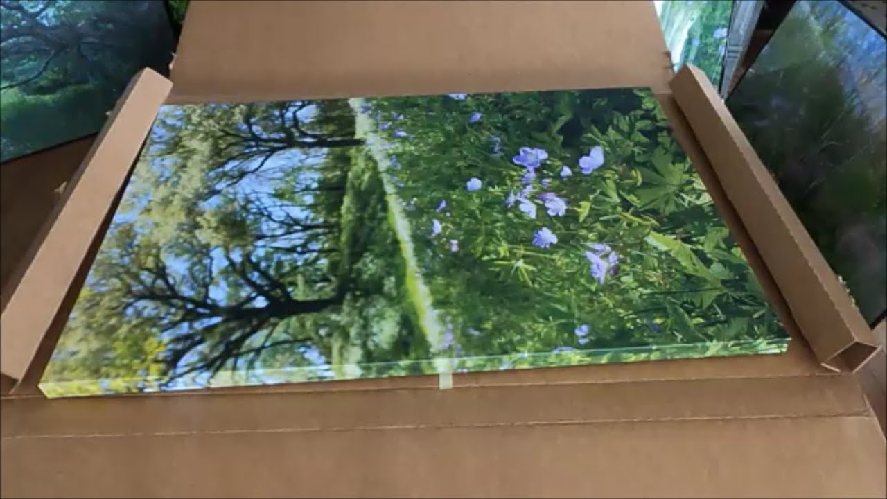 Midwest Wilderness Connections: Giclée Canvas Print Packaging