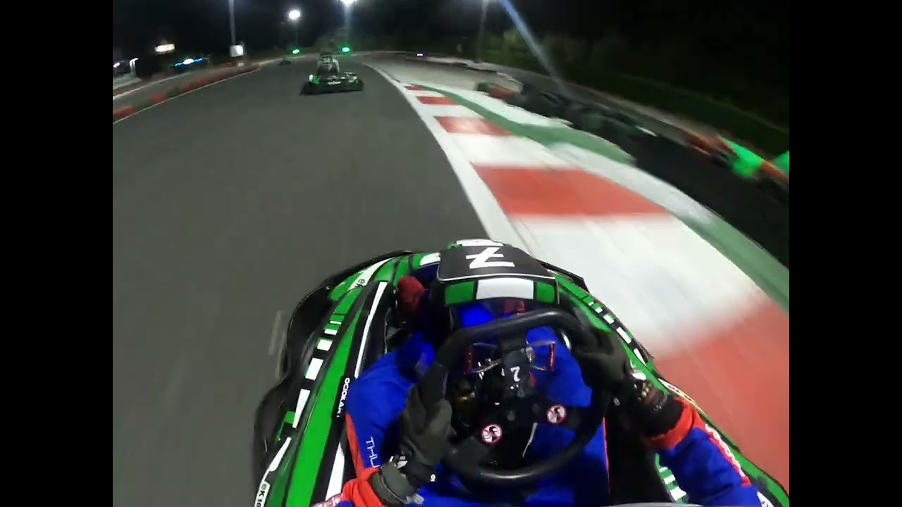 Carrera ociokart Gueñes . Qualy P6 Final P5. MALA salida , pero disfrutando la remontada. 