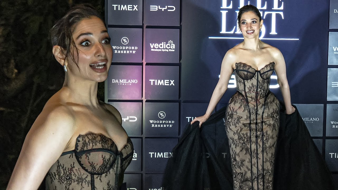 Tamannaah Bhatia looking Stunning arrives at Elle List 2026