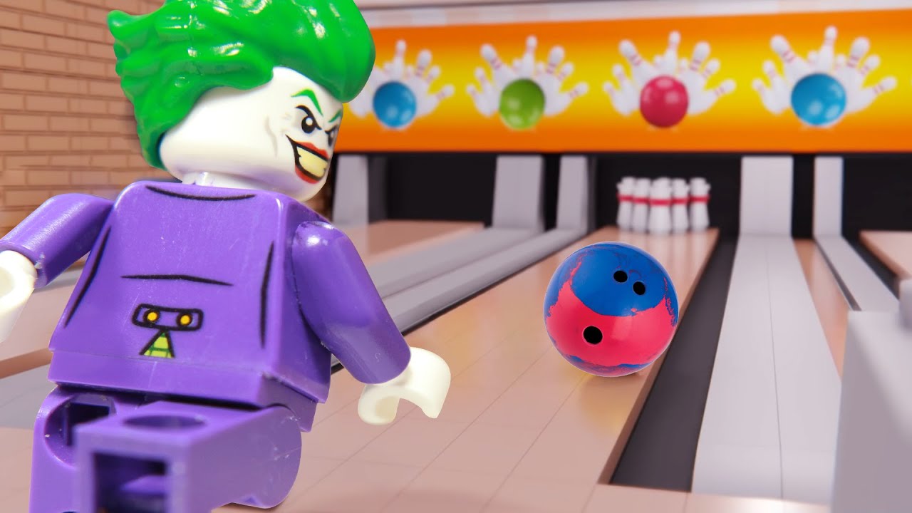 LEGO Joker Bowling Trick Shots