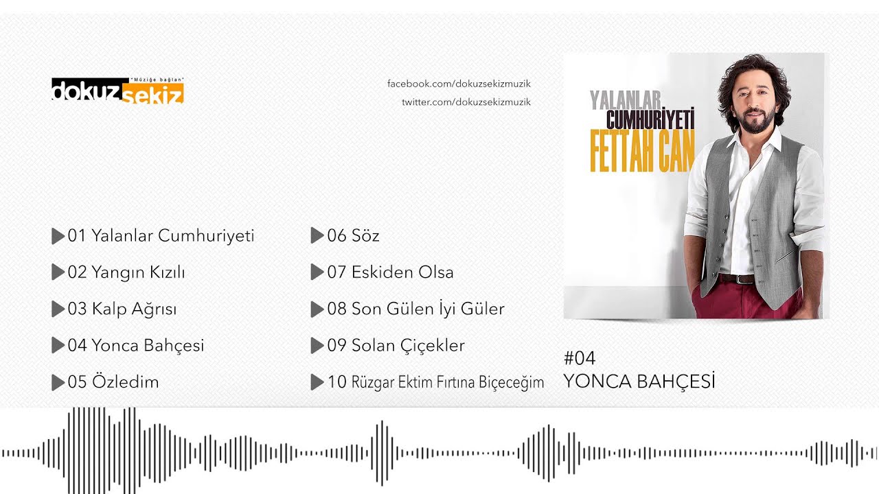 Fettah Can - Yonca Bah&ccedil;esi (Official Audio)