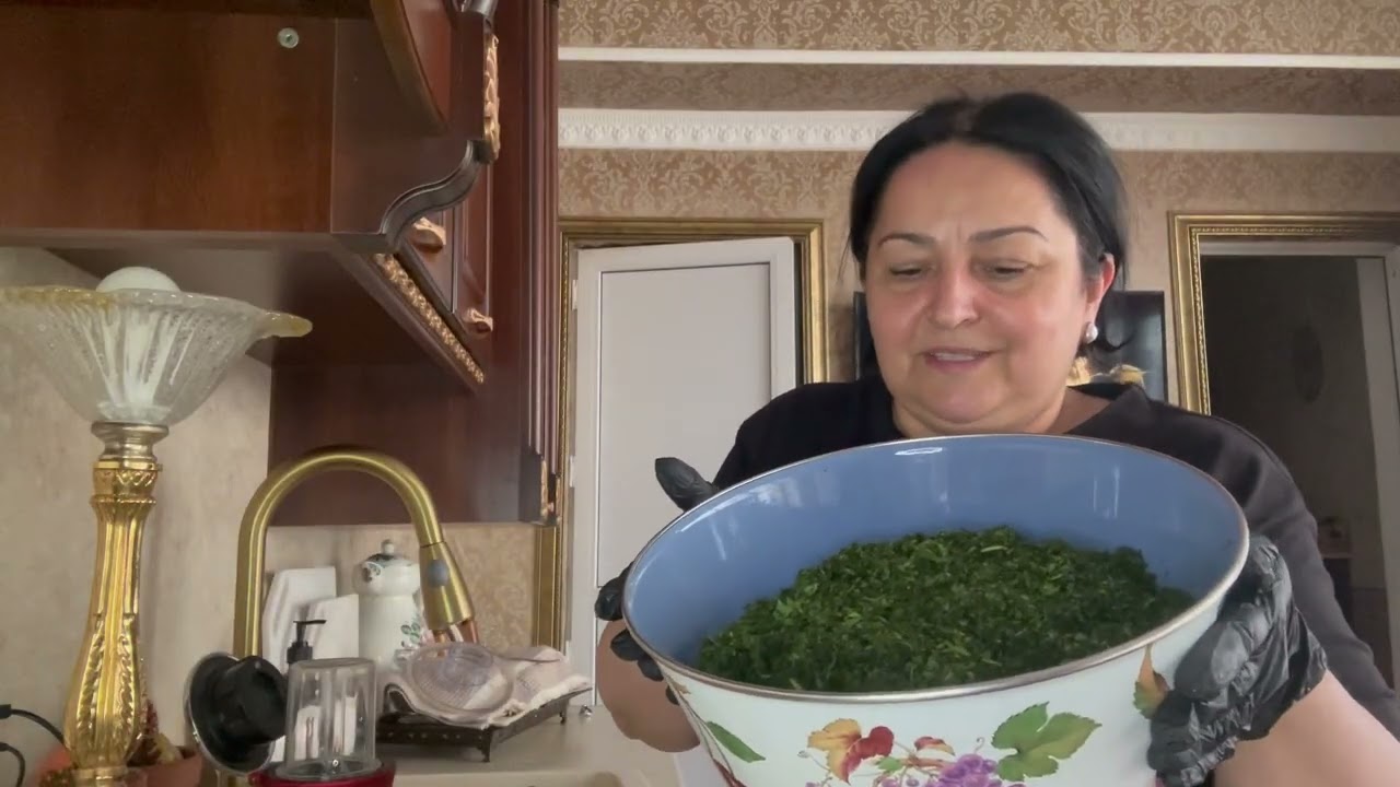 Готовлю из крапивы вкусное блюдо/// юждаг///Курзе с крапивой 