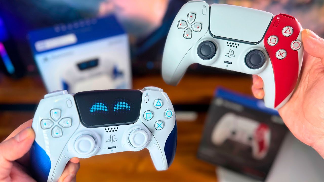 Esses Controles de PS5 em Edição Limitada São ABSURDOS! (Astrobot e God of War)
