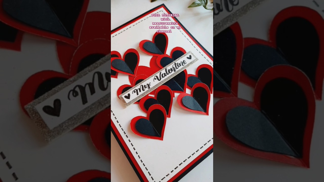 DIY VALENTINE&rsquo;S DAY CARD IDEA | Handmade Valentine's Day gift idea ❤️
