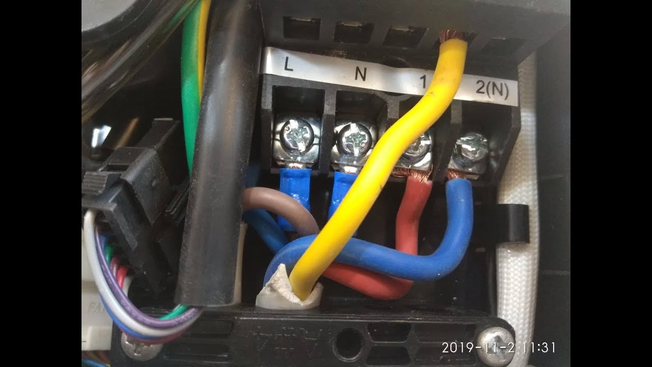 التوصيلات الصحيحة لكنترول تكييف اسبليت