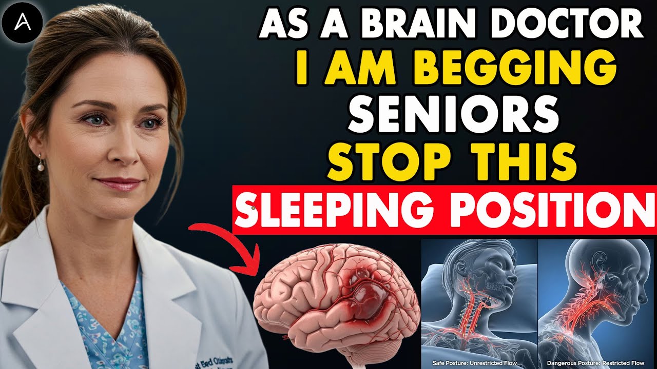 Top 7 Sleeping Positions That May Increase Stroke Risk Overnight | Senior Health
