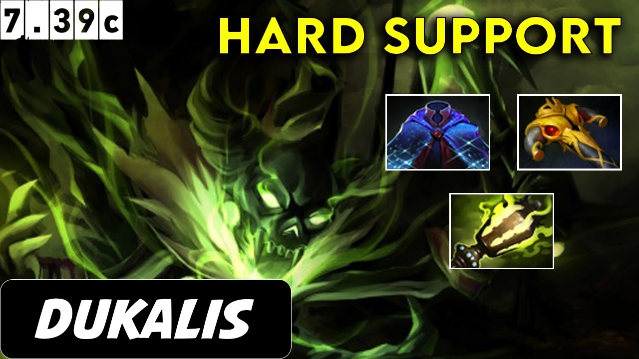 Dukalis Pugna Hard Support - Dota 2 Patch 7.39c Pro Pub Gameplay