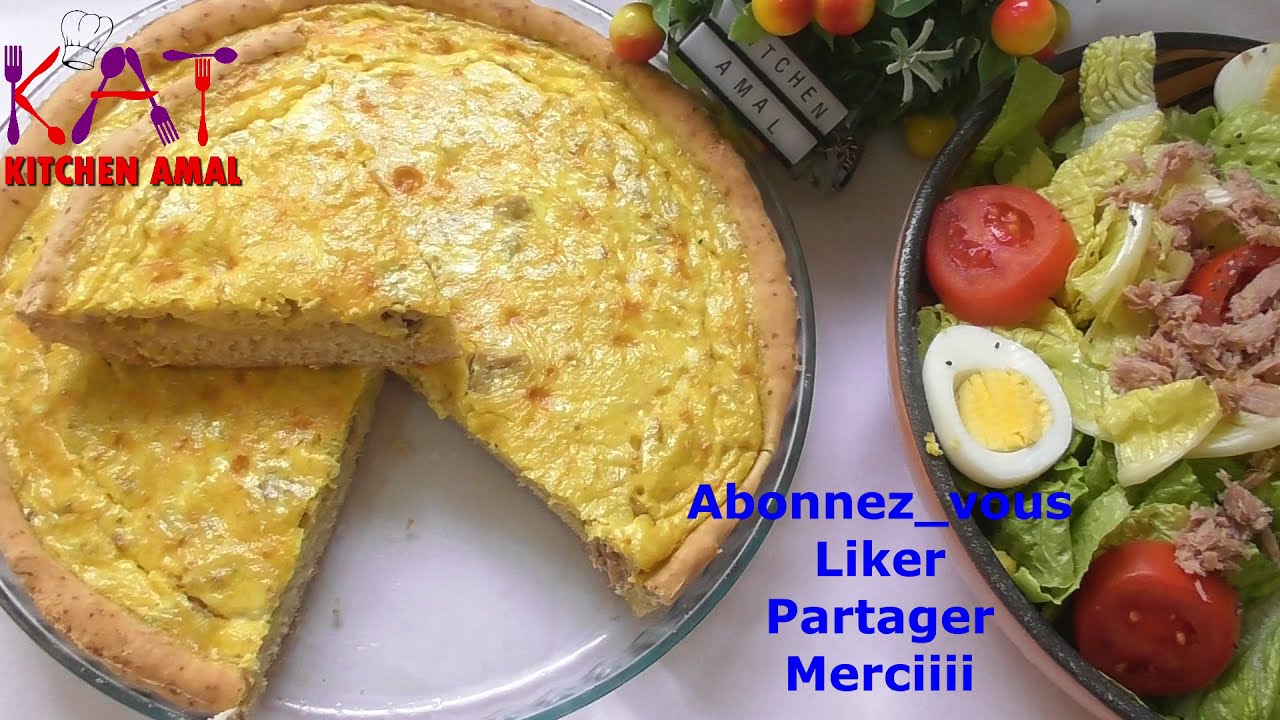 TARTE SALÉE👌 تارت مالحة🥘 بمذاق مميزطريقة جديدة😋 وحصرية على قناتي وصفتي الخاصة😋 تحت طلبكم