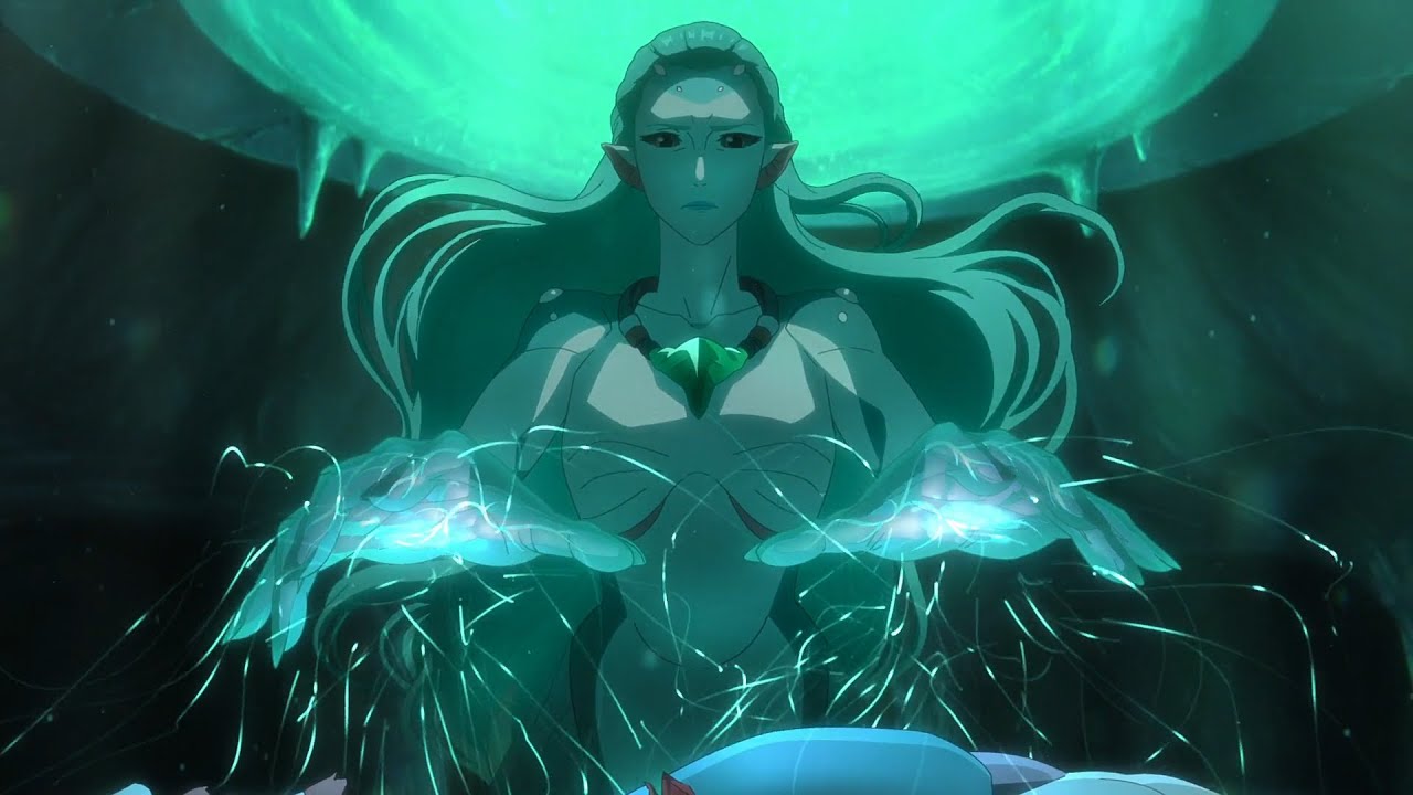 Sh'eenaz - All Scenes Powers | The Witcher: Sirens of the Deep