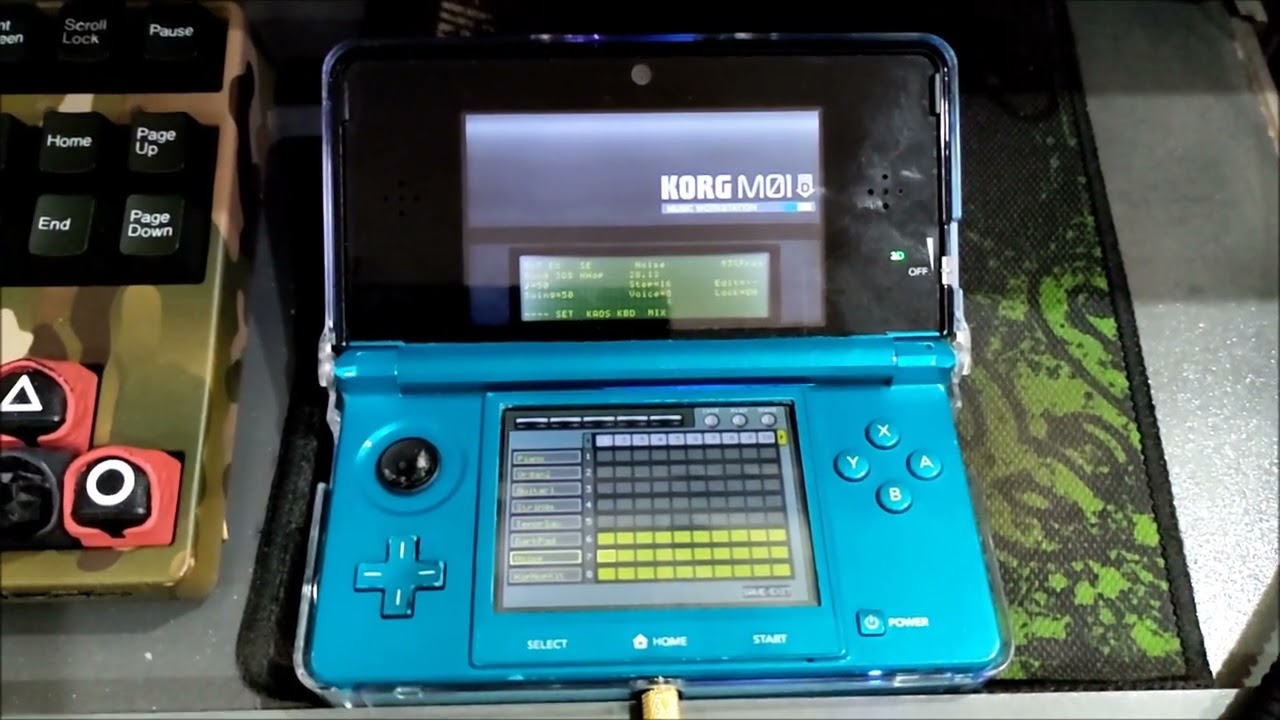 Nintendo 3DS Initial Setup Theme — Korg M01D Lo-fi Hip Hop Remix