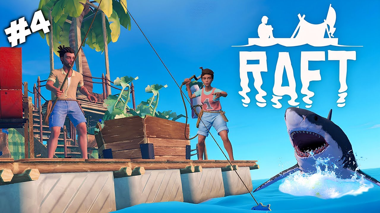 Exploring New Locations & Upgrading the Raft | Raft Co-op LIVE w/ @AryanGamingTheOg @HASHIRA-VIIBES