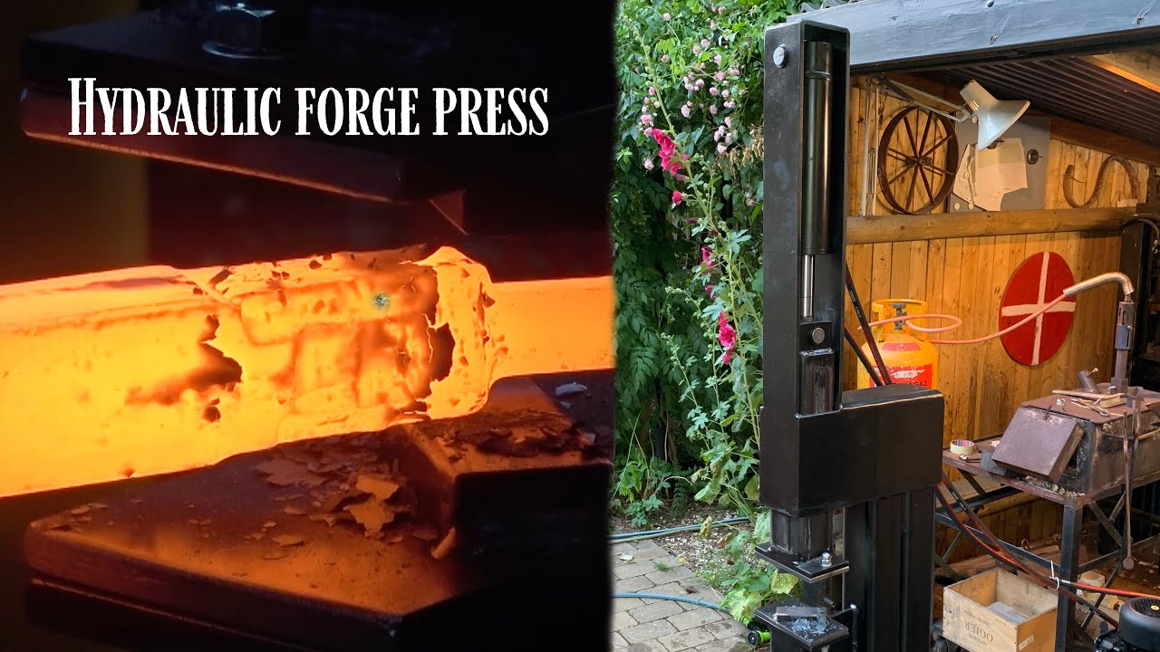 Building af 10 ton hydraulic forge press