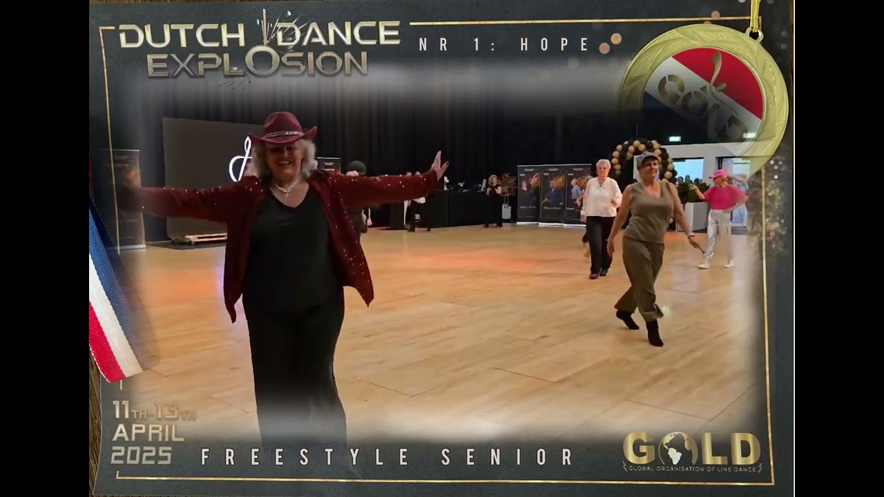 Dutch Dance Explosion GOLD 2025 Freestyle Senior ‘H O P E’ #Susan L Dance&whatnot