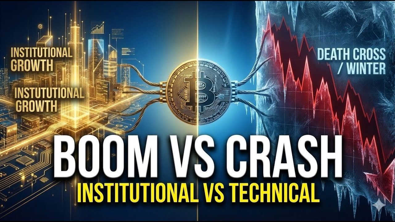 Crypto Market Outlook: Institutional Adoption Boom vs Bitcoin Death Cross & Liquidity Risks