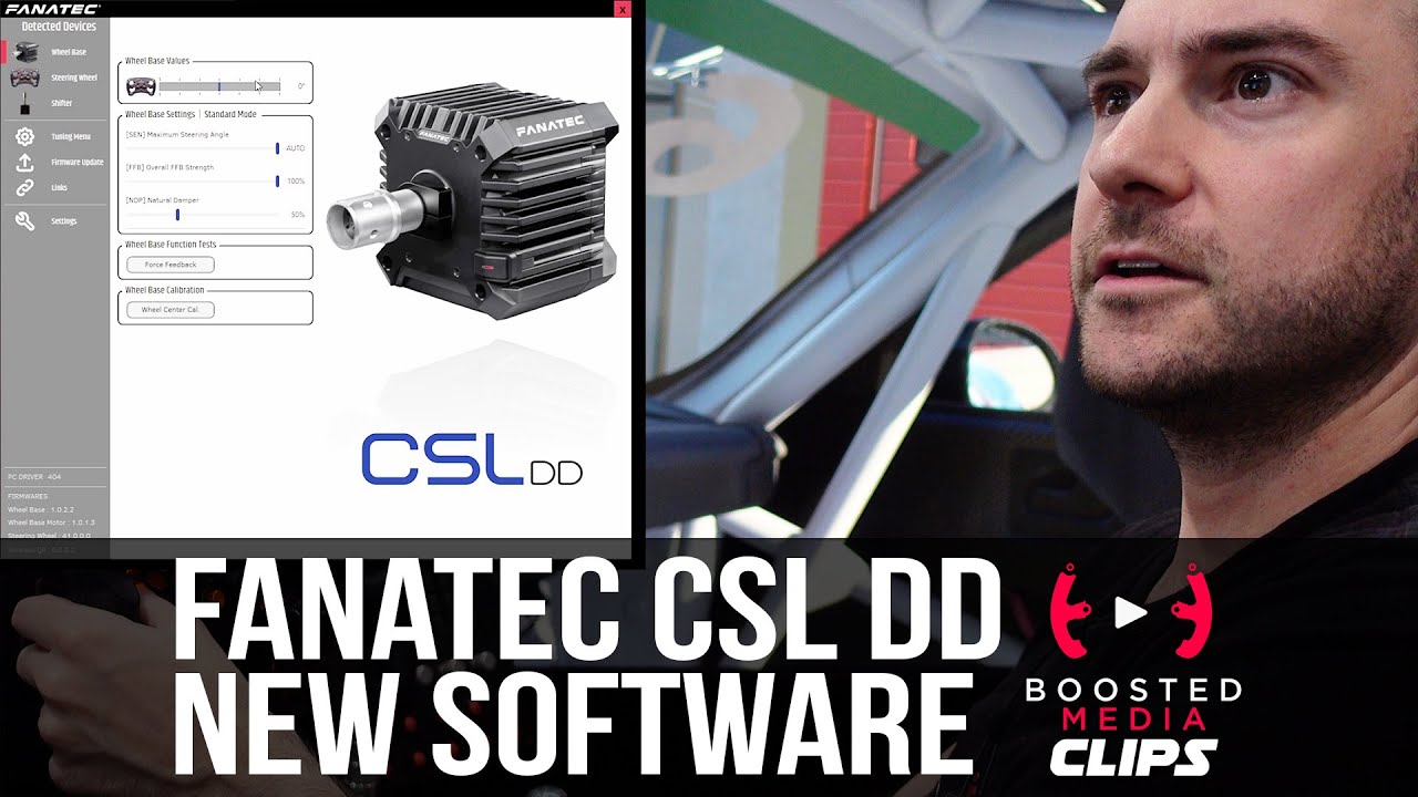 Fanatec CSL DD New Software Overview