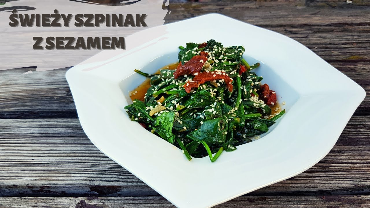 OBŁĘDNY SZPINAK Z SEZAMEM 🌱🌿