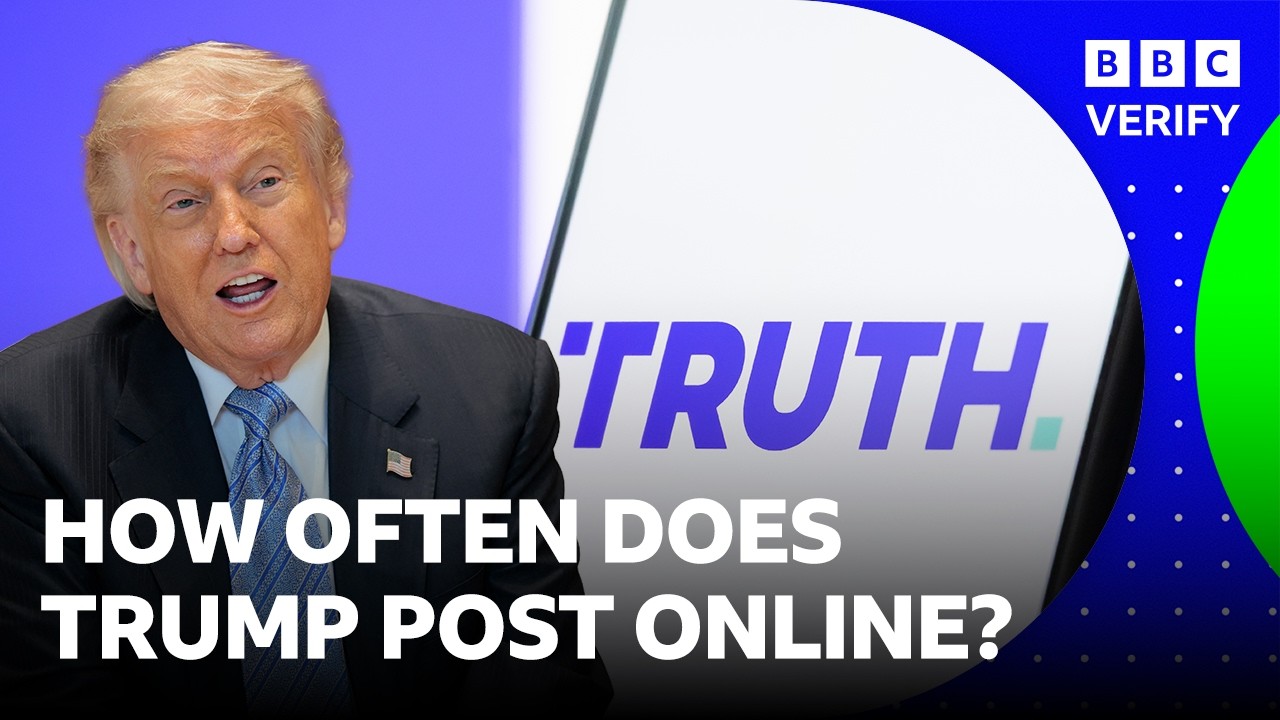 We analysed thousands of Trump&rsquo;s posts - here&rsquo;s what we found | BBC News