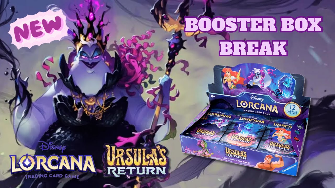 FIRST LOOK! HUNTING FOR ENCHANTED CARDS IN DISNEY LORCANA URSULA’S RETURN